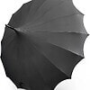 Dark Wing Pagoda Umbrella - Black - Image 4